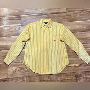 Ralph Lauren Yellow and Blue Striped Shirt